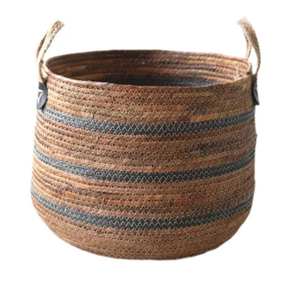 BowLift | Eco Straw Woven Storage Basket