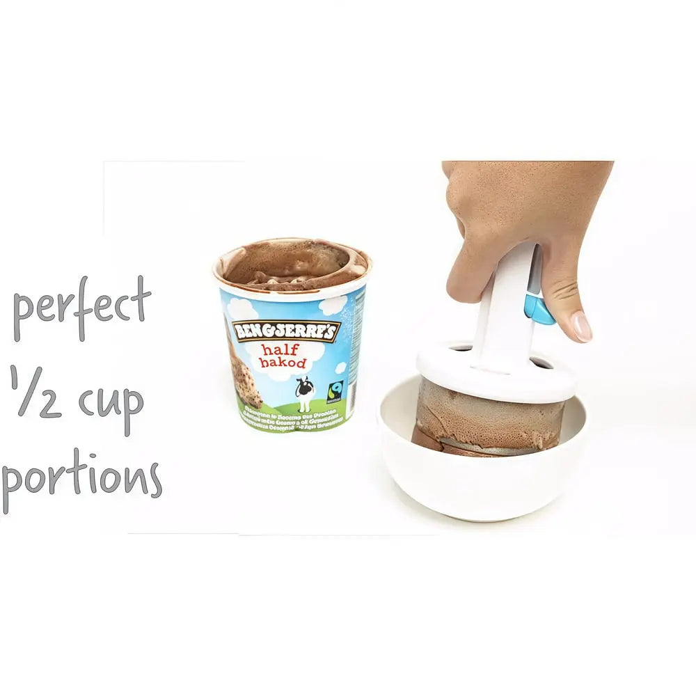 BowLift | Stainless Steel Ice Cream Scoop – With One-Hand Release & Ergonomic Handle