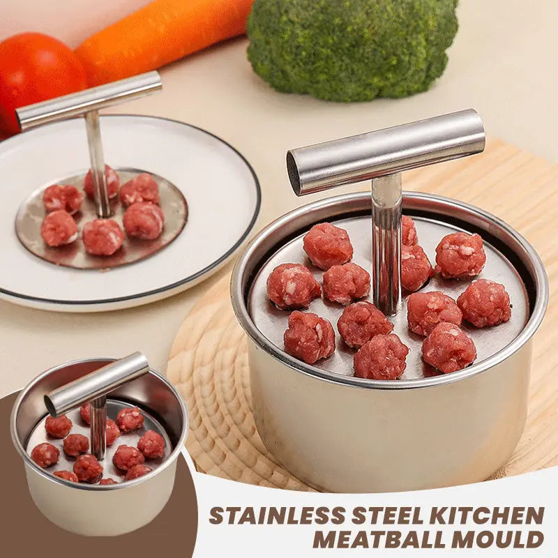 BowLift | Stainless Steel Meatball Maker – perfect spheres effortlessly