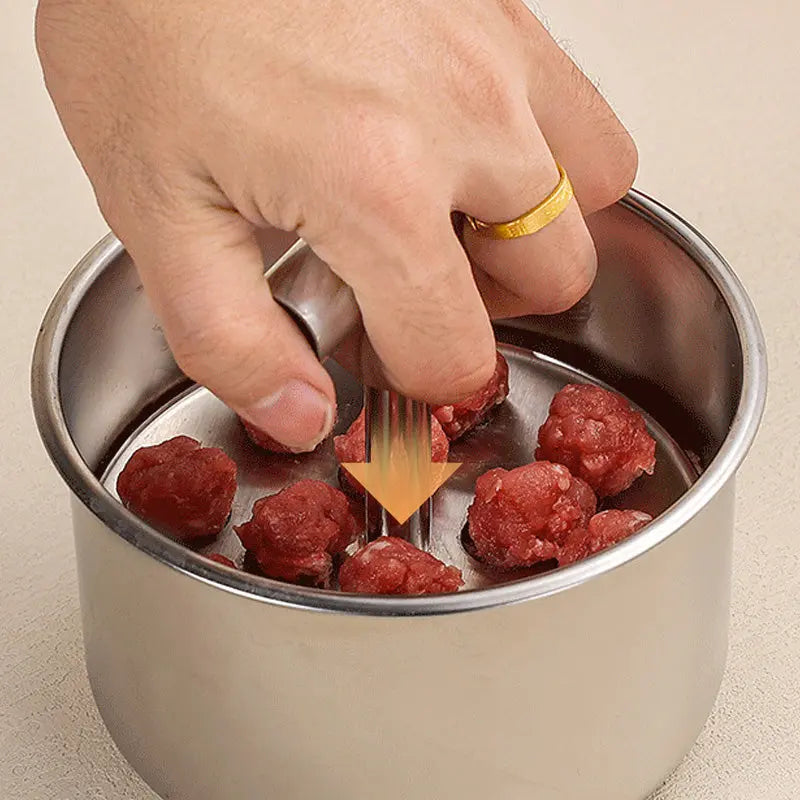 BowLift | Stainless Steel Meatball Maker – perfect spheres effortlessly