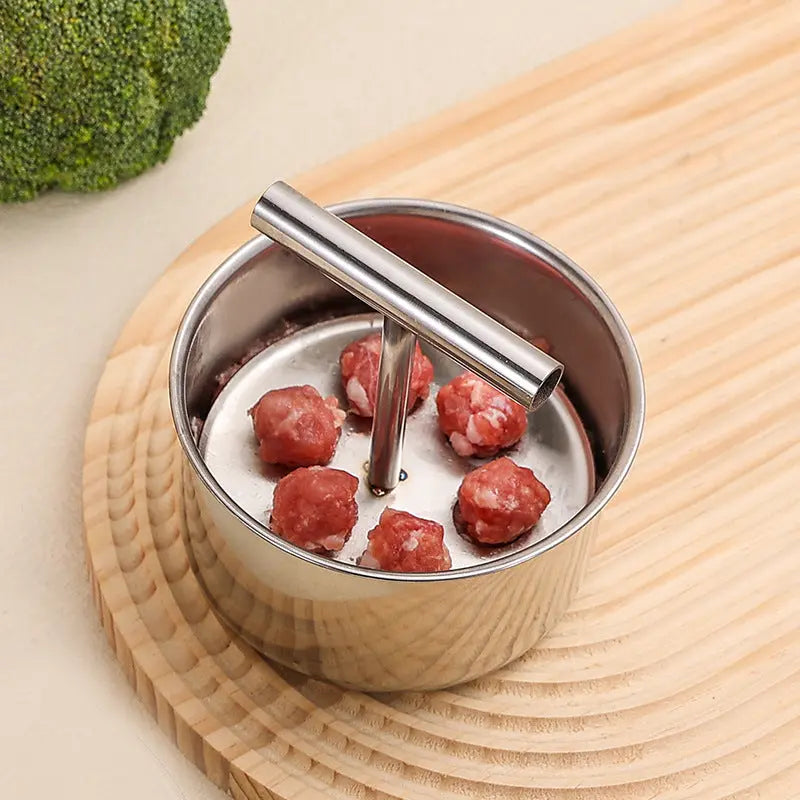 BowLift | Stainless Steel Meatball Maker – perfect spheres effortlessly
