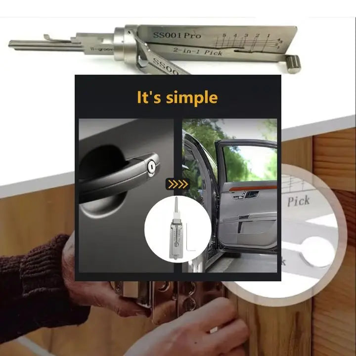BowLift | Stainless Steel Master Key Decoder