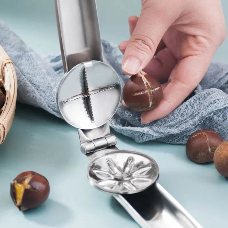 BowLift | Stainless Steel Chestnut Peeler for Easy Shelling