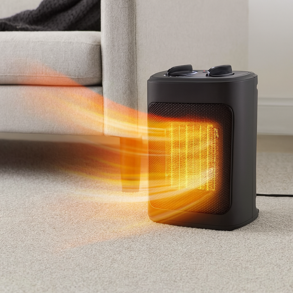 BowLift | Electric Space Heater Portable Ceramic Fast Heating Energy Efficient