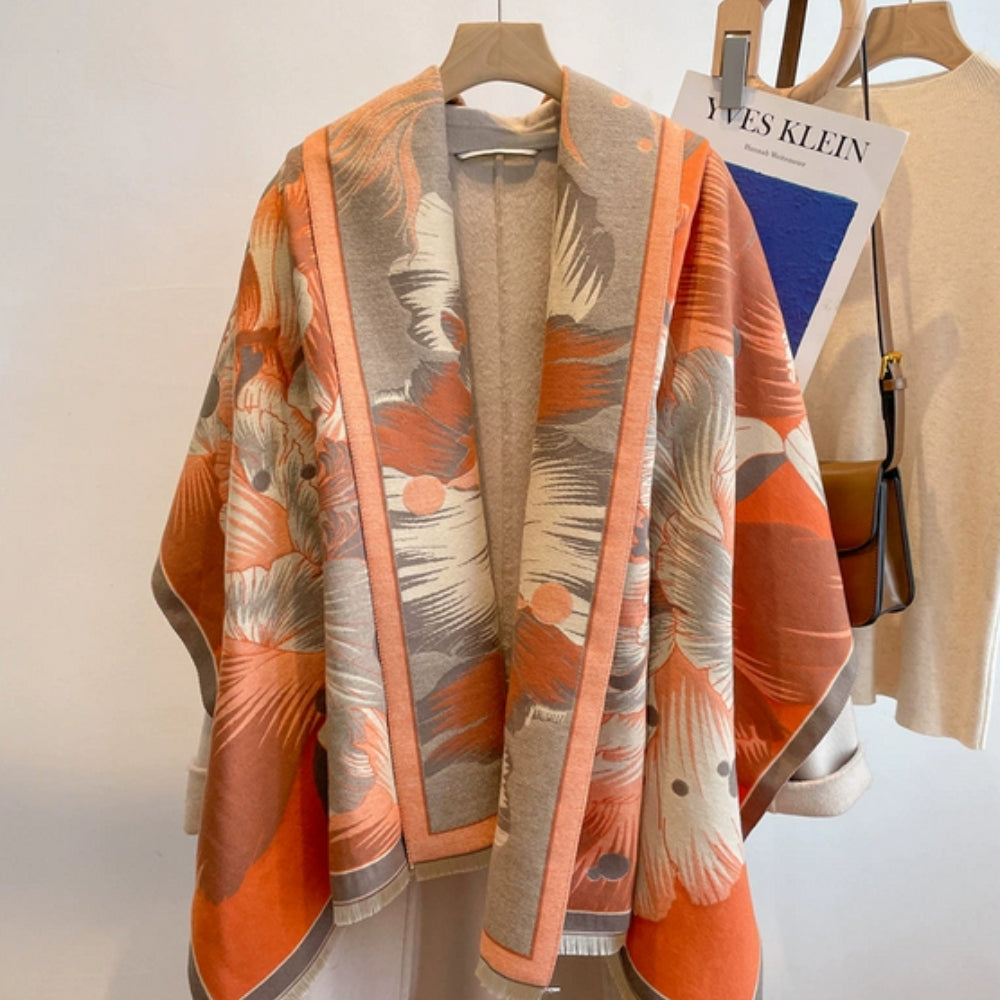 BowLift | Elegant Floral Jacquard Woven Scarf