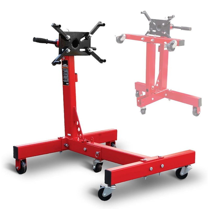 BowLift | Engine Flip Stand 1500LBS Engine Support Stand Foldable Engine Stand