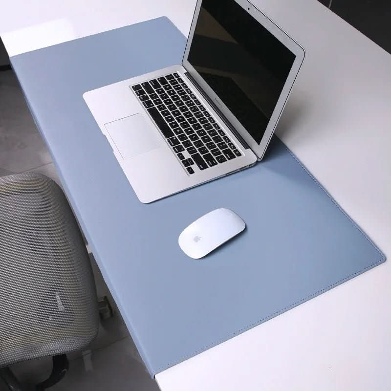 BowLift | Ergonomic PU Leather Desk Mat with Wrist Support
