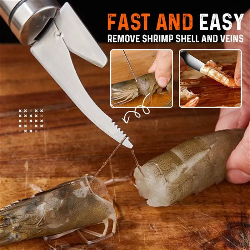 BowLift | Multifunctional Fast Shrimp Peeler