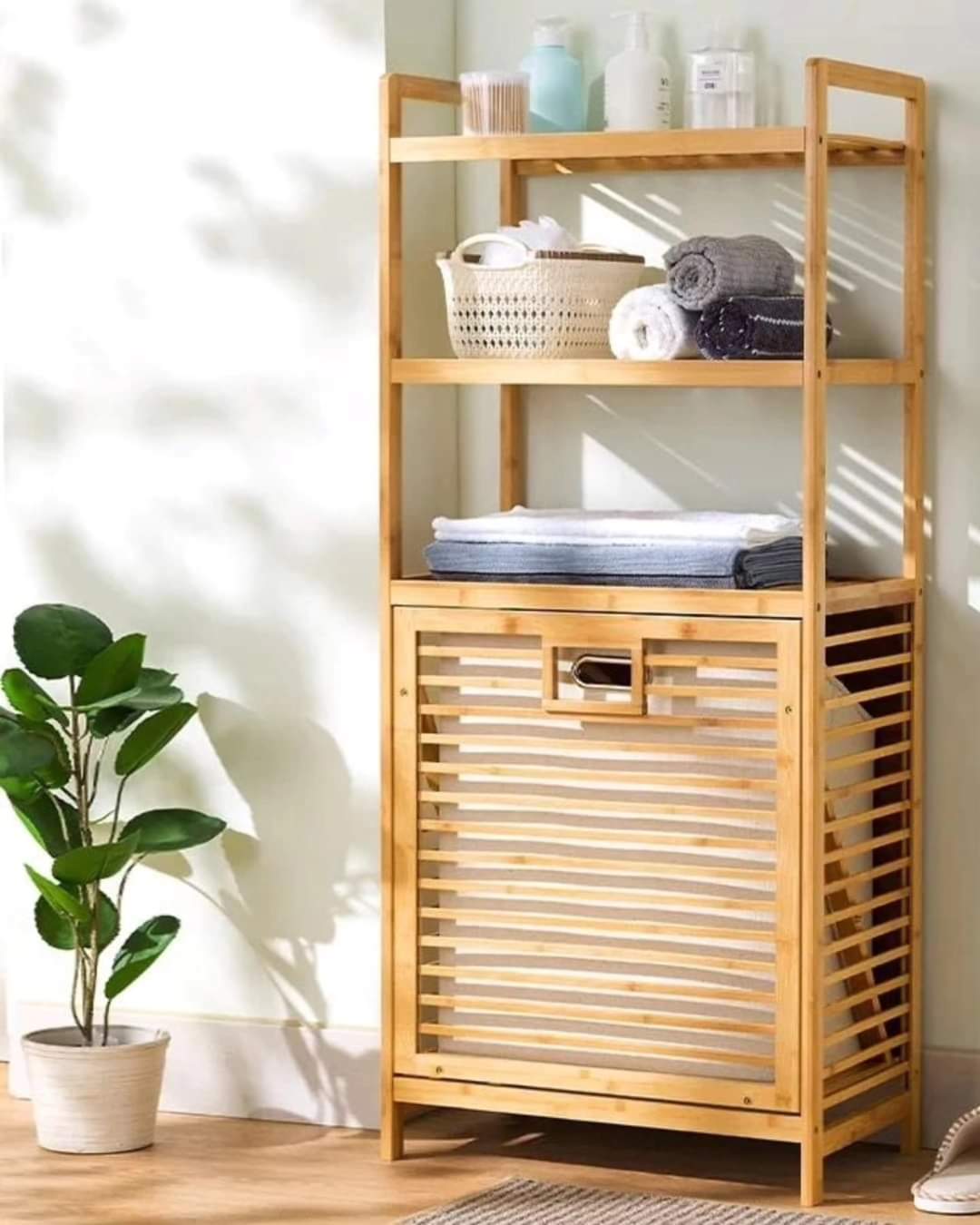 BowLift | Bamboo Laundry Basket