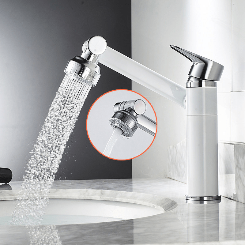 BowLift | Flexible faucet with 360° spray function for bathroom & kitchen