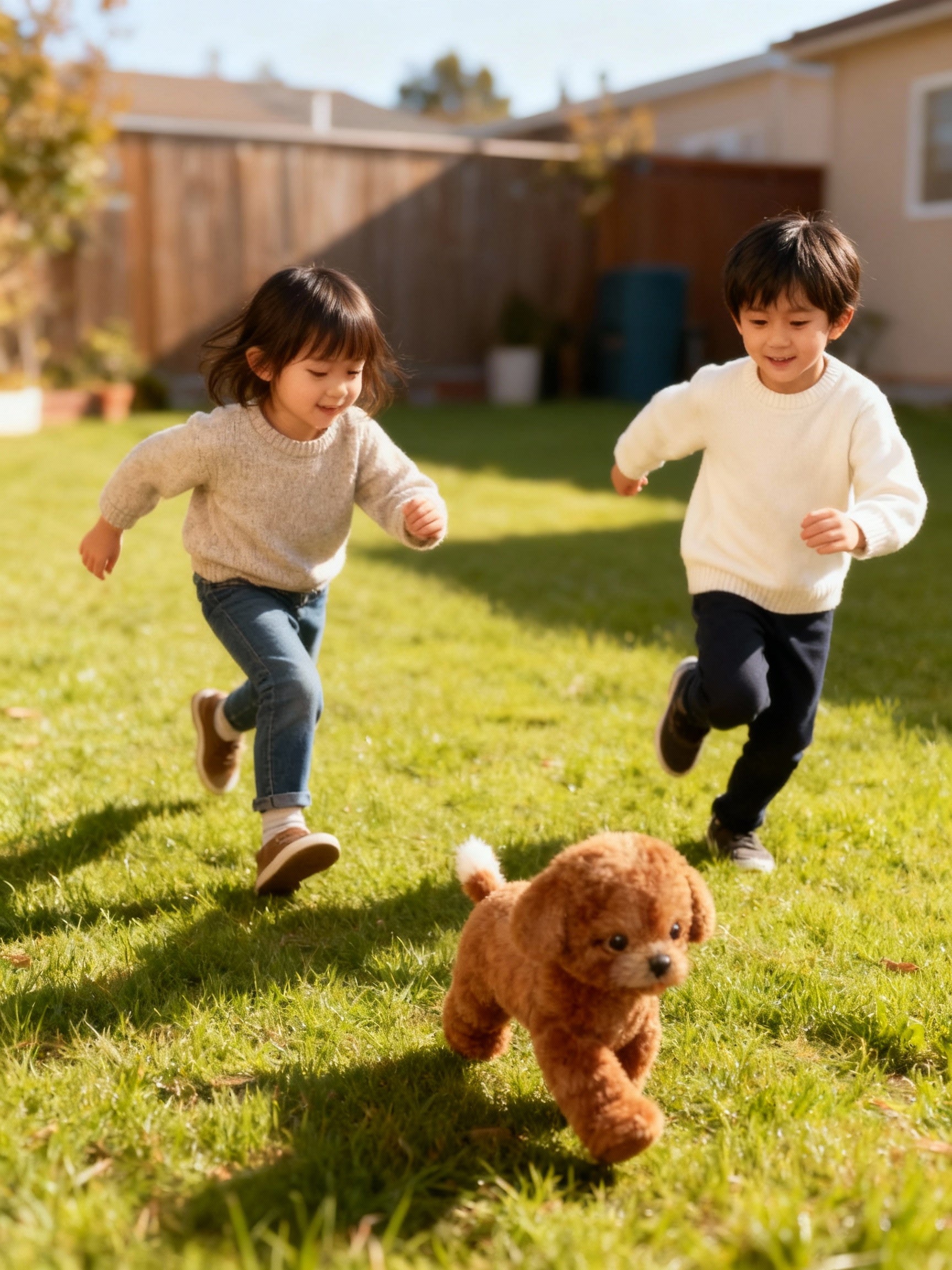 BowLift | Nicoo Interactive Robot Puppy | Walks, Barks, Wags Tail | Plush, Battery-Operated Toy