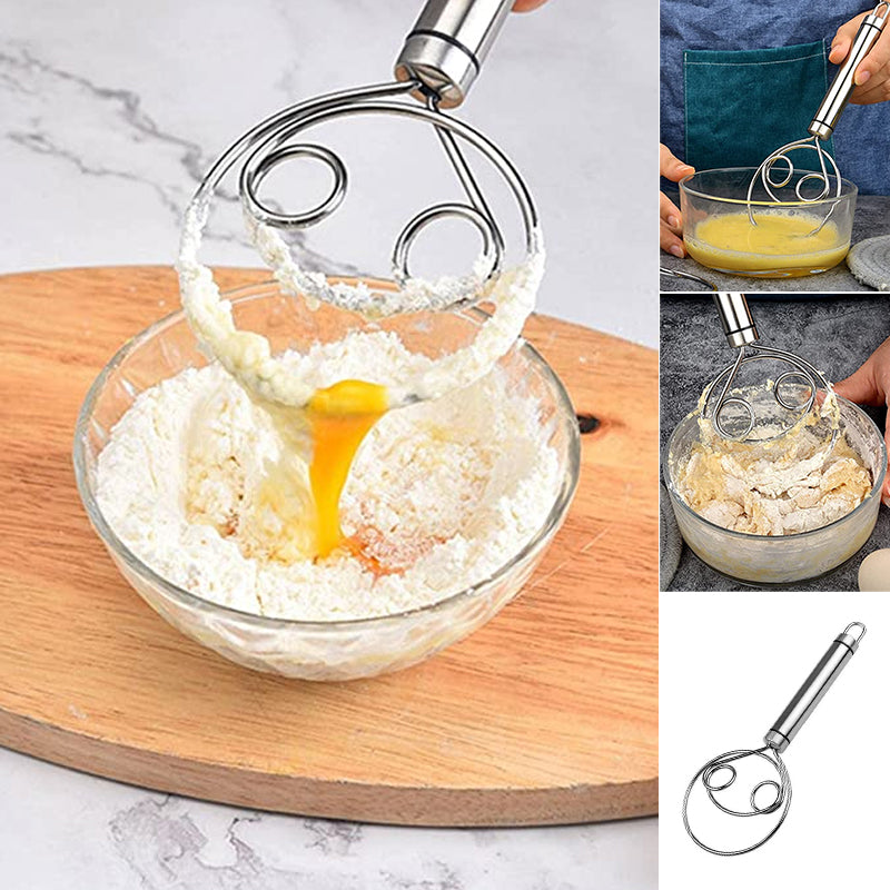 BowLift | Stainless Steel Magic Dough Whisk