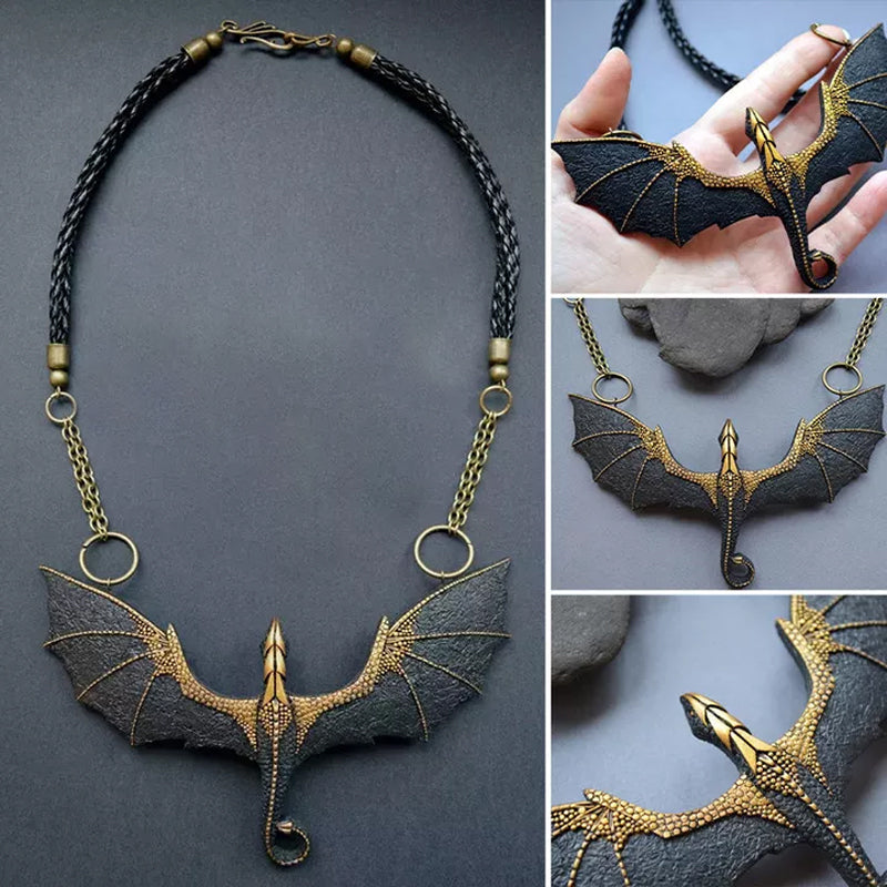 BowLift | Flying Dragons Necklace