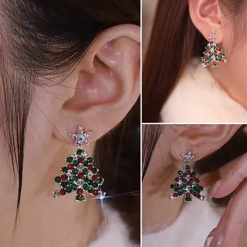 BowLift | Christmas Tree Stud Earrings