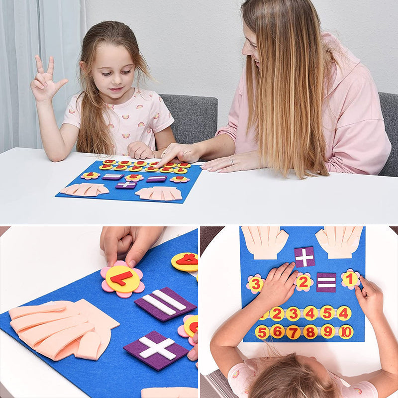 BowLift | Felt Finger Number Counting Toy