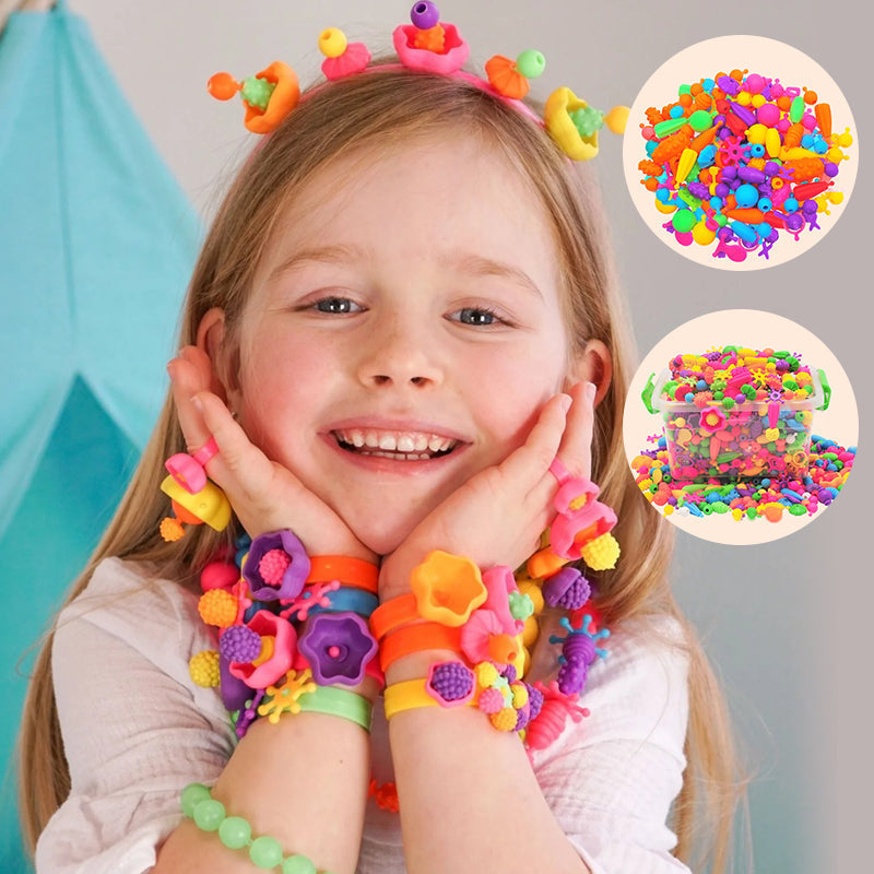 BowLift | Pop beads for children's jewelry making