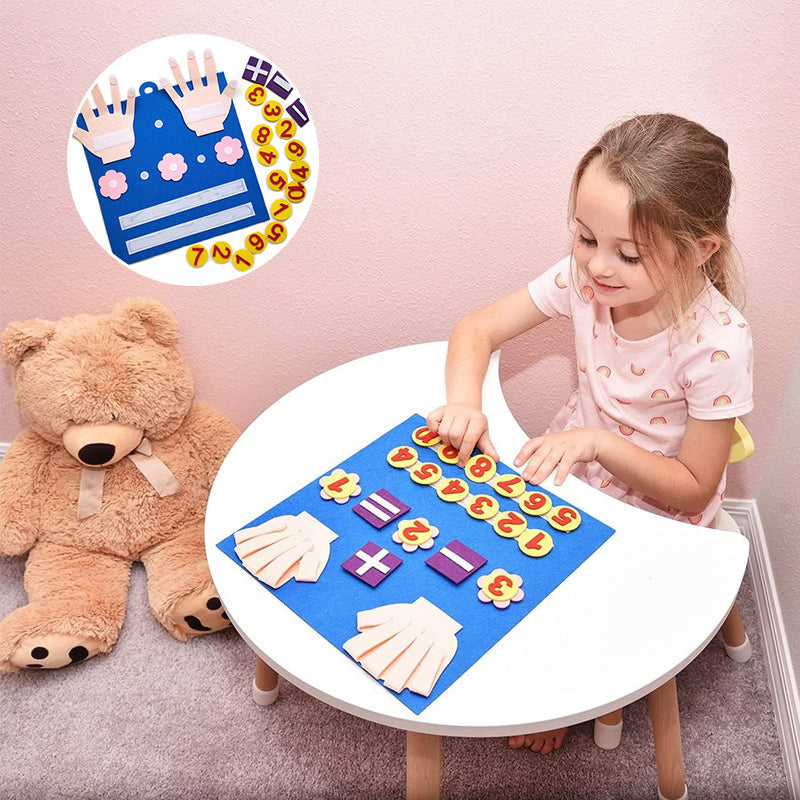 BowLift | Felt Finger Number Counting Toy