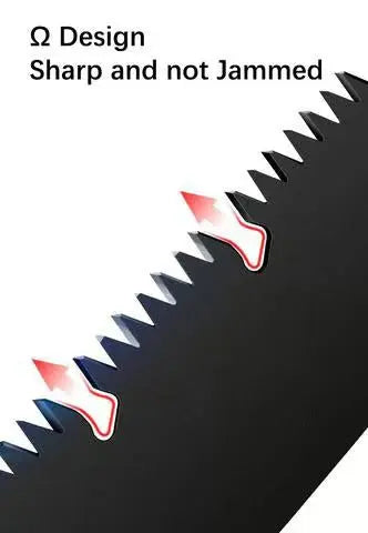 BowLift | Folding Saw made of Carbon Steel – Fast Cut through Ω Tooth Design