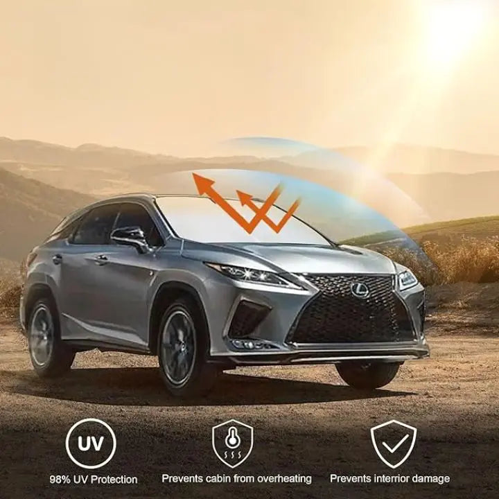 BowLift | Foldable Windshield Cover – UV PRedection for Car