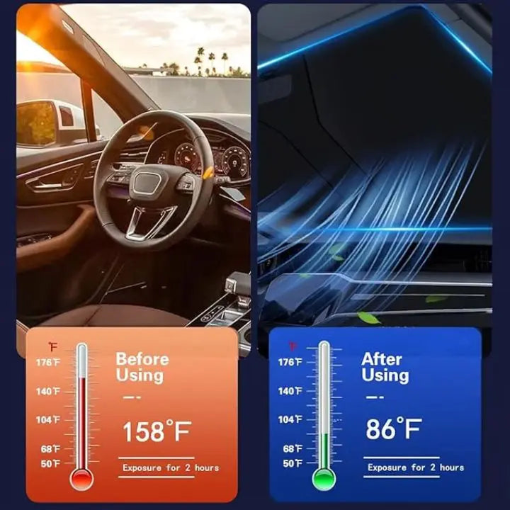 BowLift | Foldable Windshield Cover – UV PRedection for Car