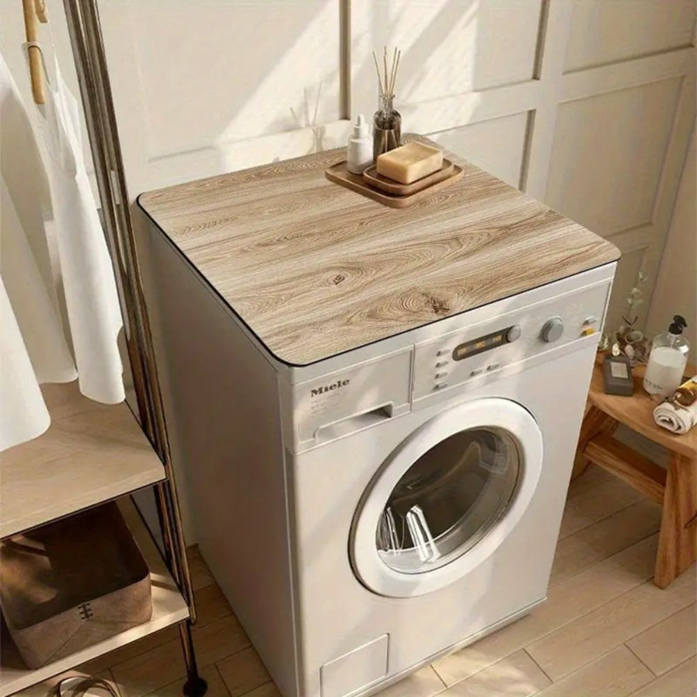 BowLift | Faux Wood Grain Appliance Protector Mat