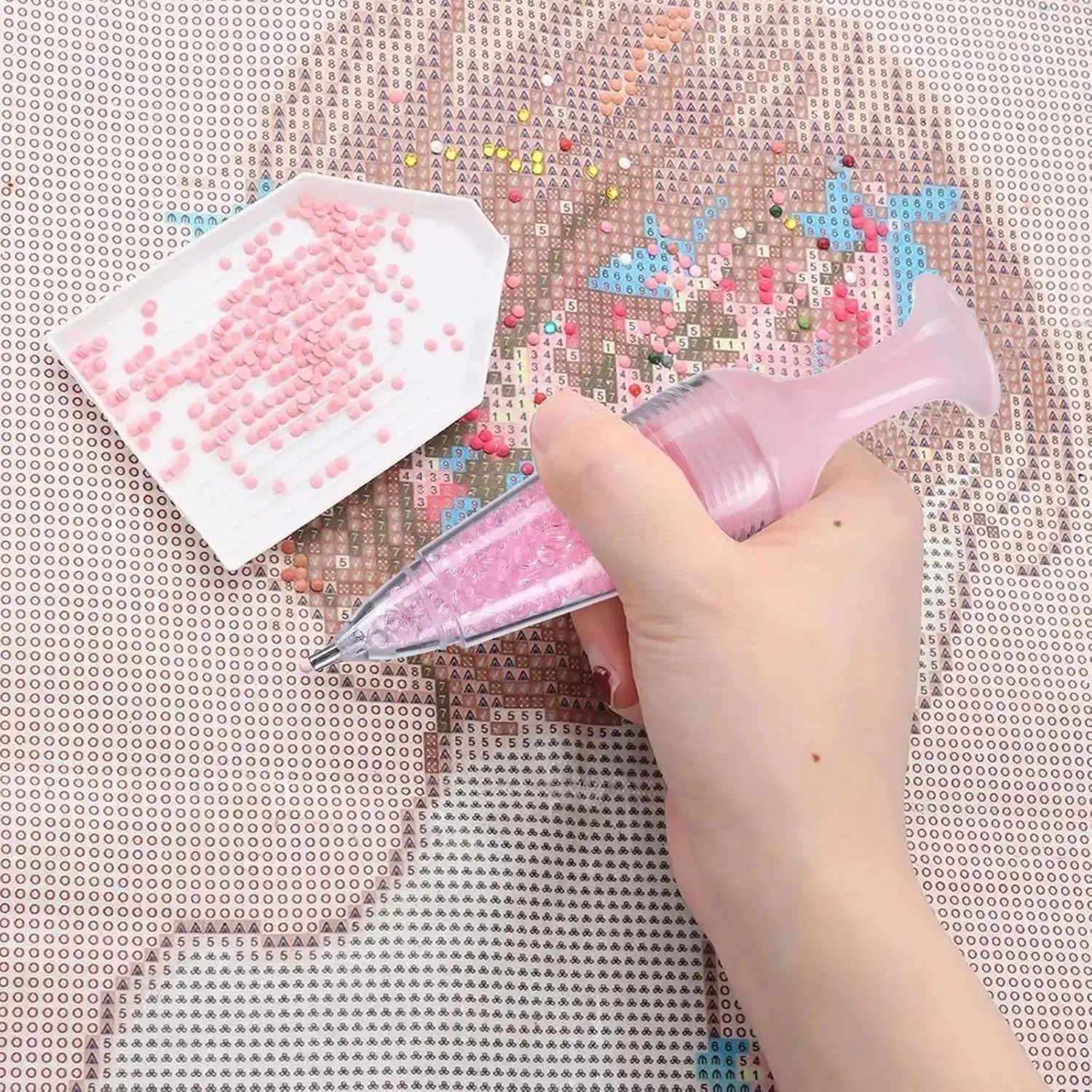 BowLift | Fine point pen with diamond grip for precise crafting and nail design