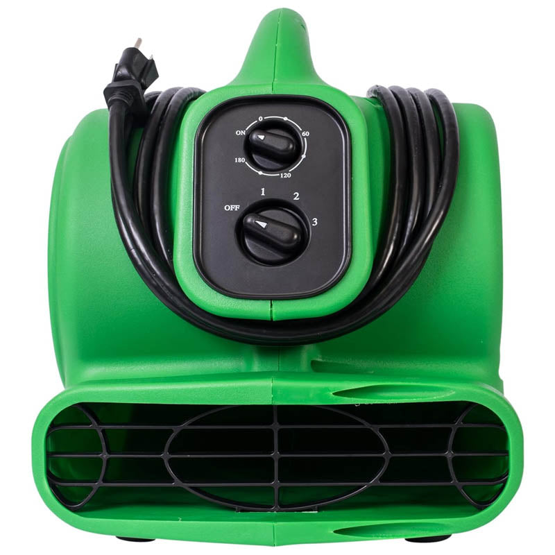 BowLift | Floor Blower 1/4 HP 925 CFM Air Mover with 4 Blowing Angles for Janitorial Home Commercial Industrail Use
