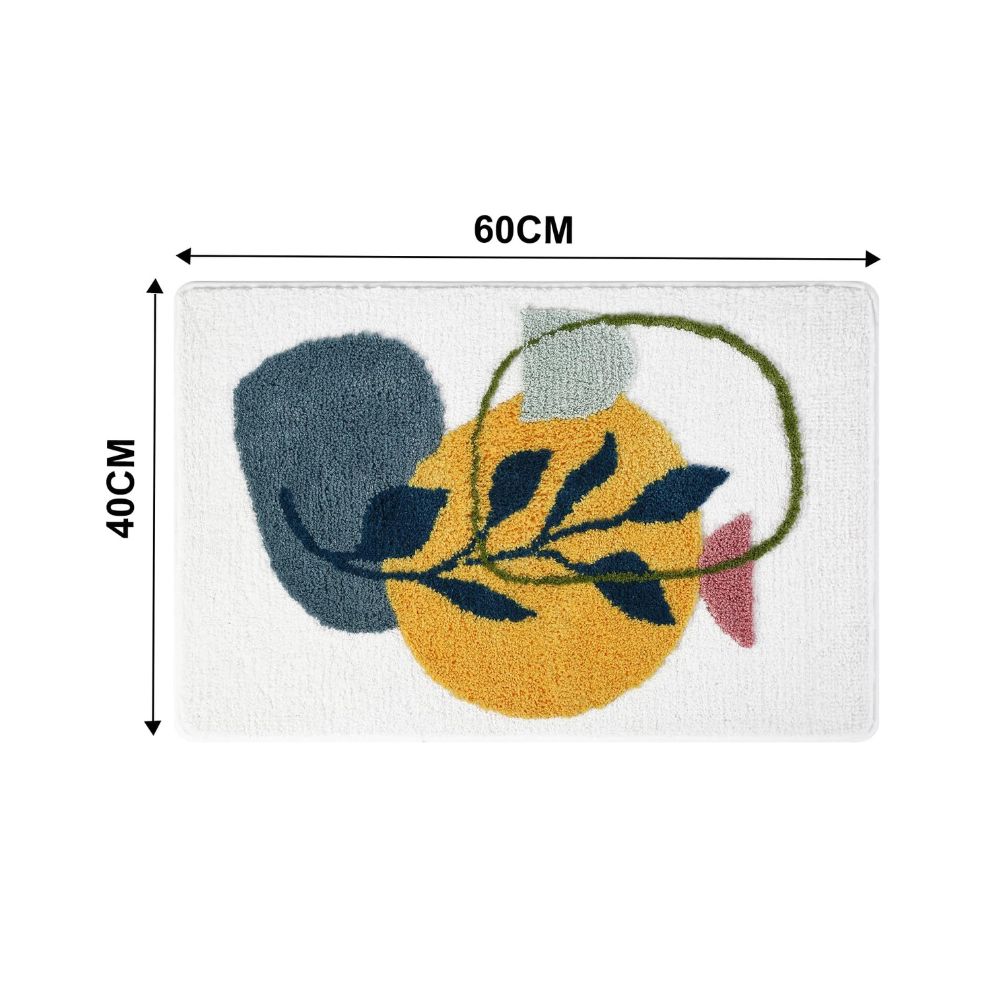 BowLift | Floral Non-Slip Bathmat