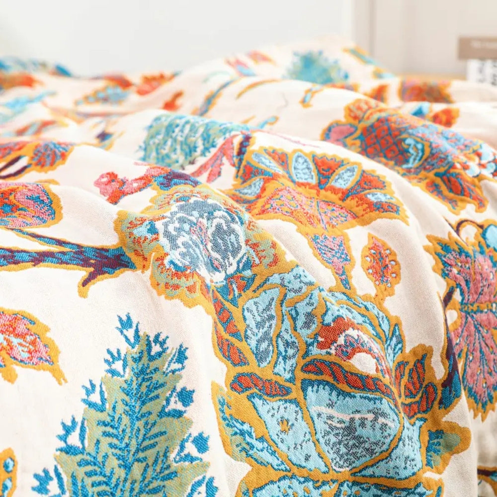 BowLift | Floryn Garden-Inspired Reversible Blanket