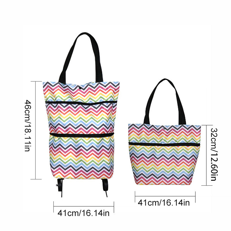 BowLift | Foldable Shopping Trolley Tote Bag