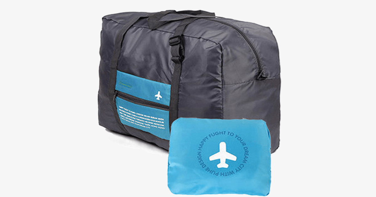 BowLift | Foldable Duffel Bag - Made from nylon with durability - Adjustable straps - Sturdy handle - Foldable design