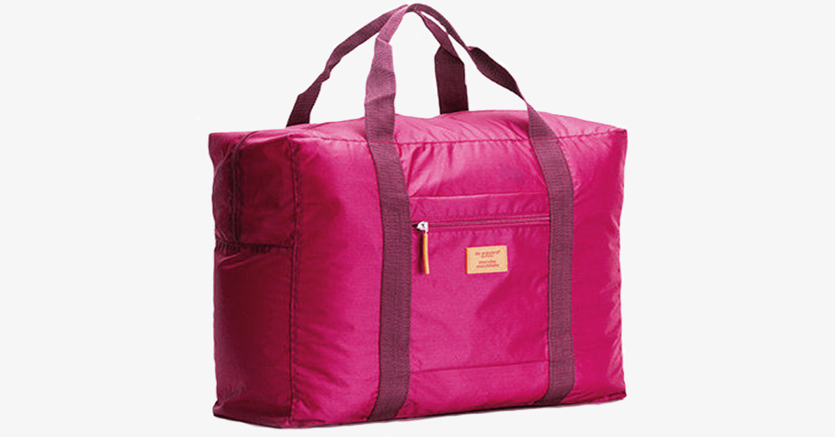 BowLift | Foldable Luggage - Made from waterproof, durable nylon - Practical organizer - Suitable for storage, 37 x 45