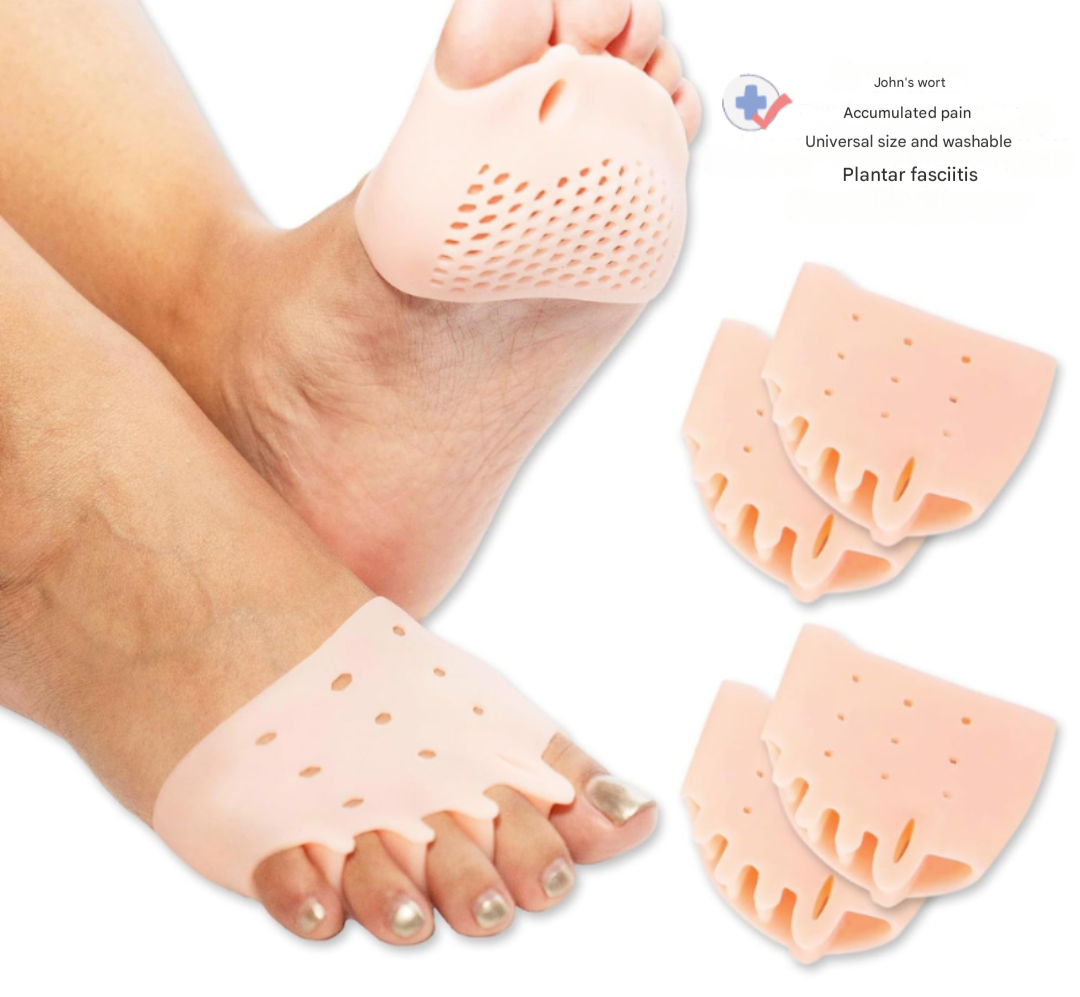 BowLift | FlexiToe Comfort Toe Separator with Foot Cushion – Pain Relief & Correction for Daily Use