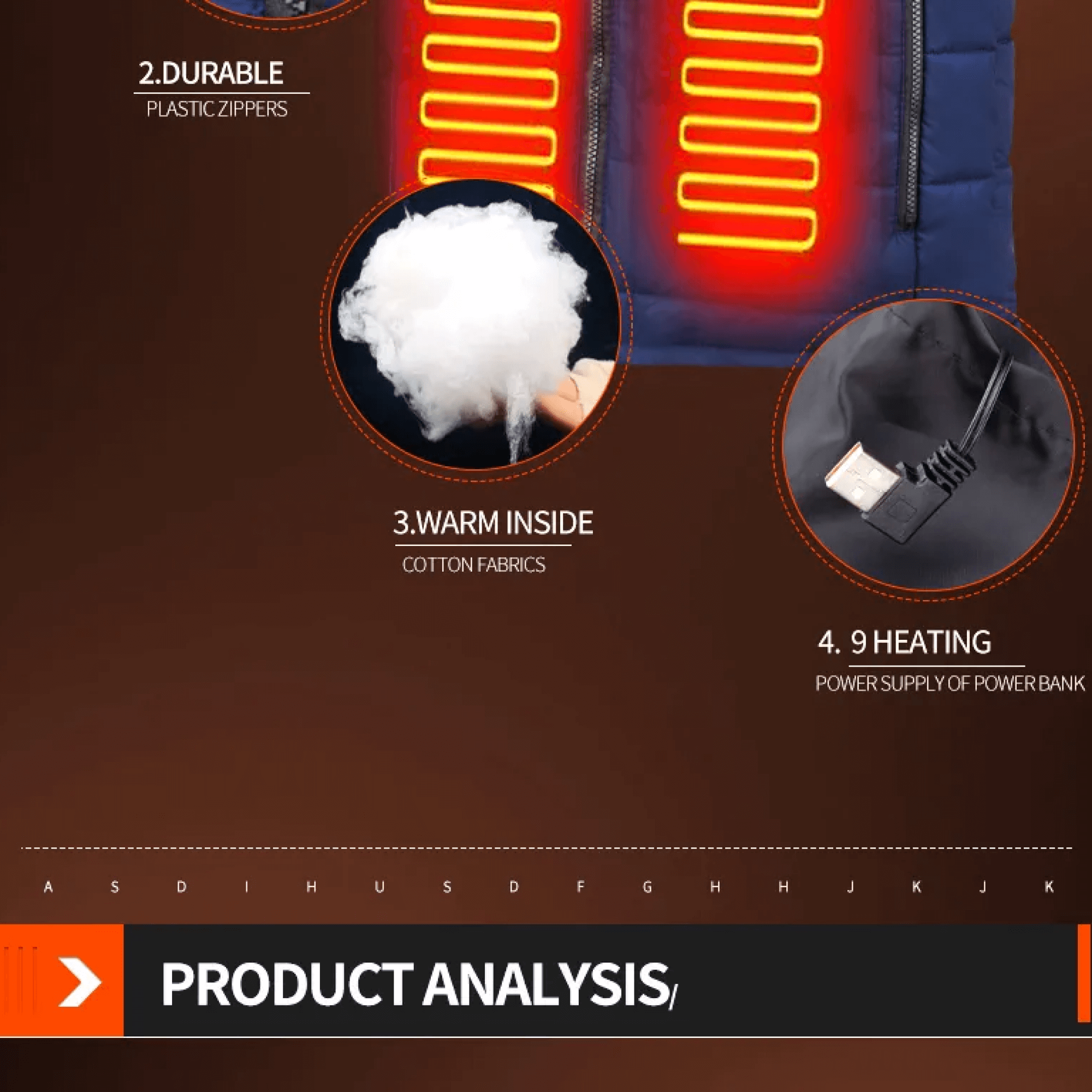 BowLift | Heated Warming Vest Jacket apparel Electric Coat for Men and Women