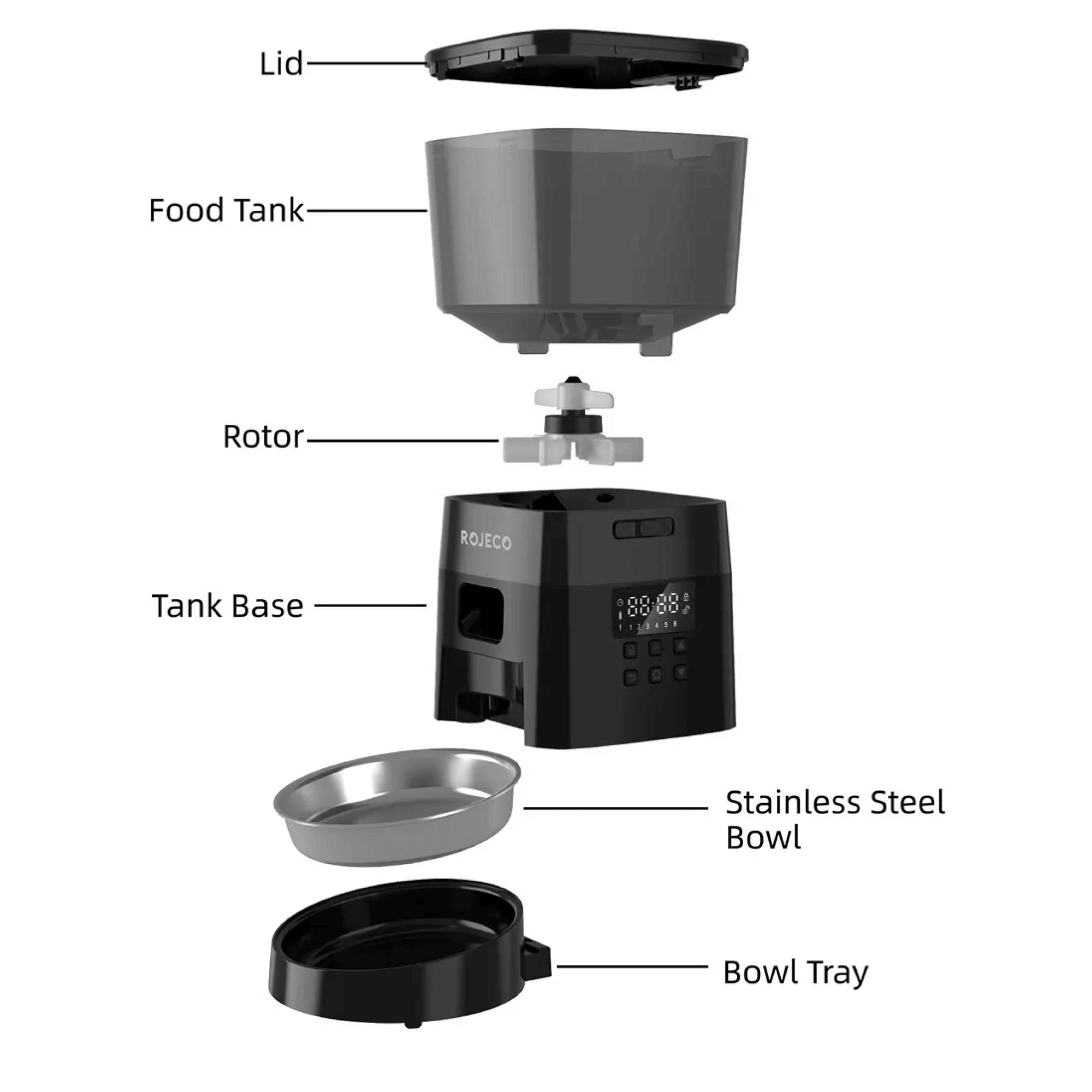 BowLift | Automatic Dog Timed Food Feeder Dispenser