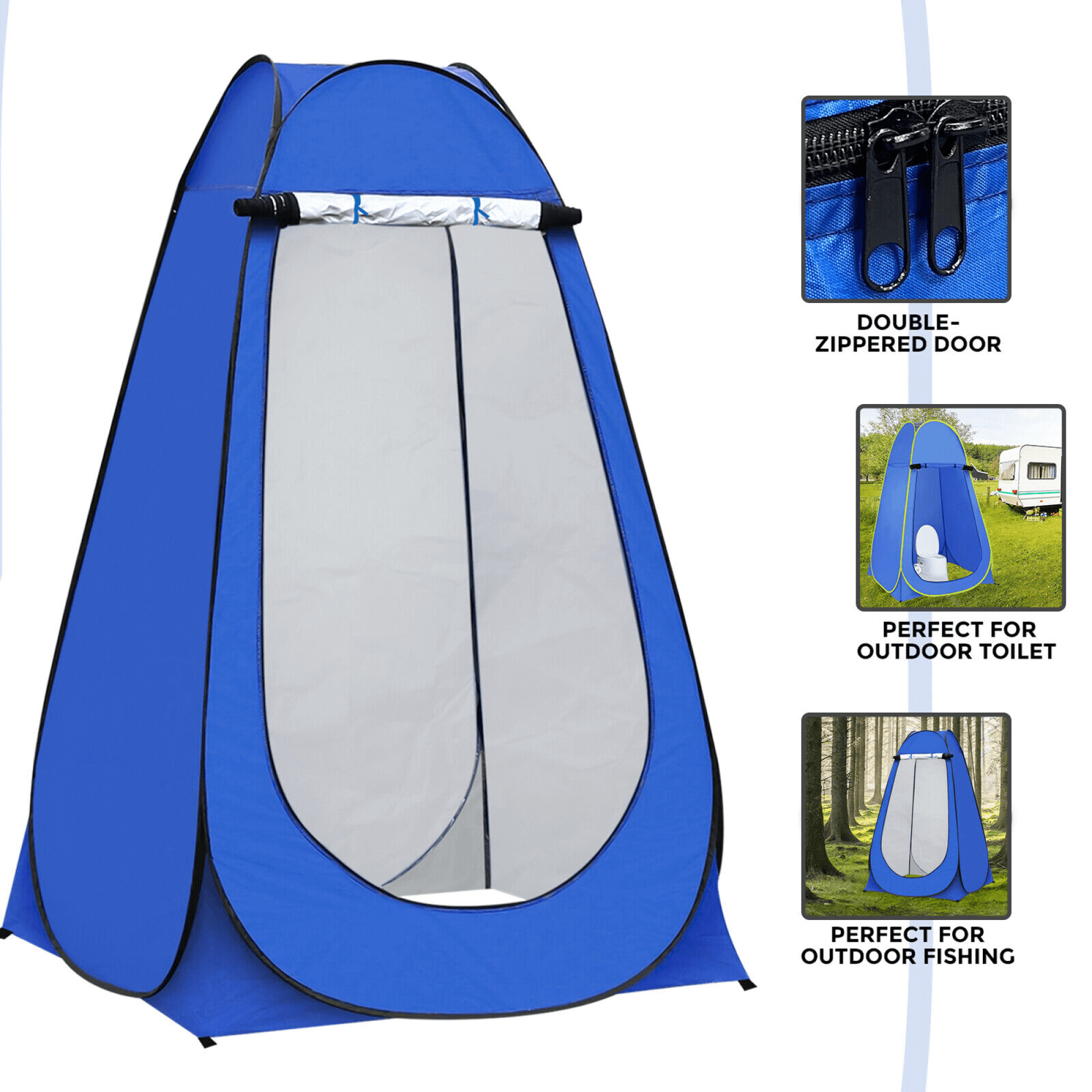 BowLift | Pop Up Portable Bathroom Toilet Tent Potty Restroom