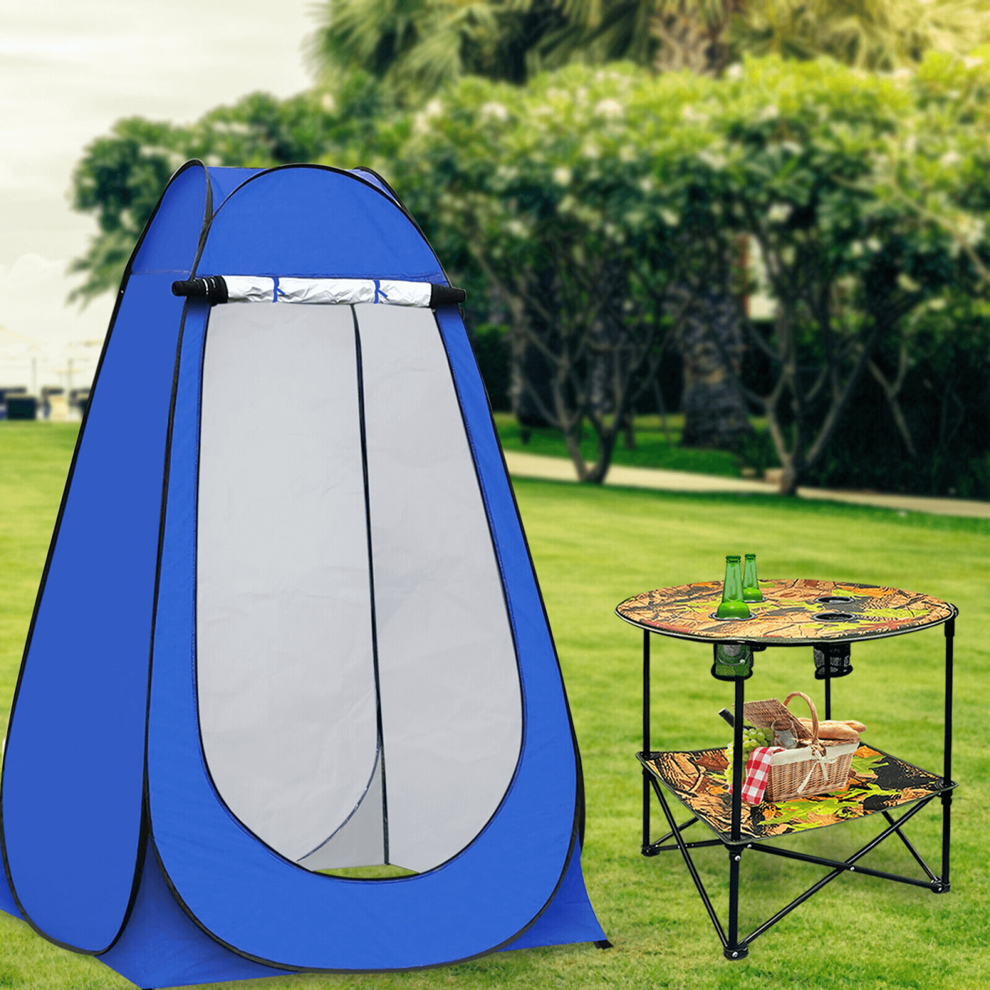 BowLift | Pop Up Portable Bathroom Toilet Tent Potty Restroom