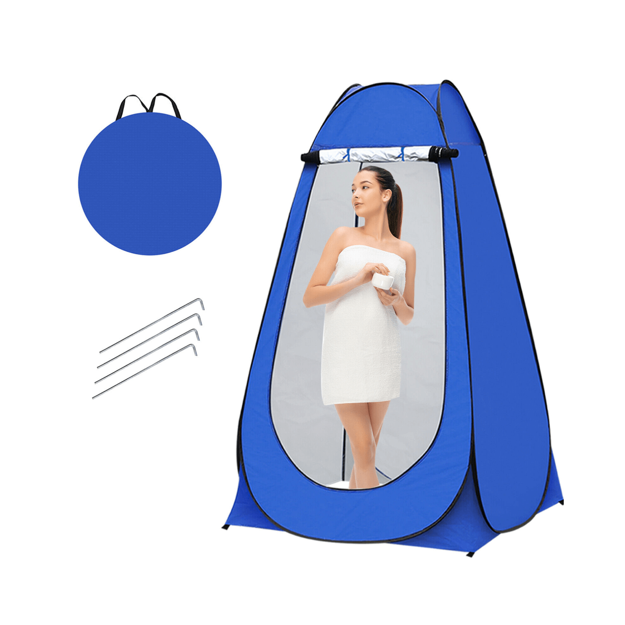 BowLift | Pop Up Portable Bathroom Toilet Tent Potty Restroom