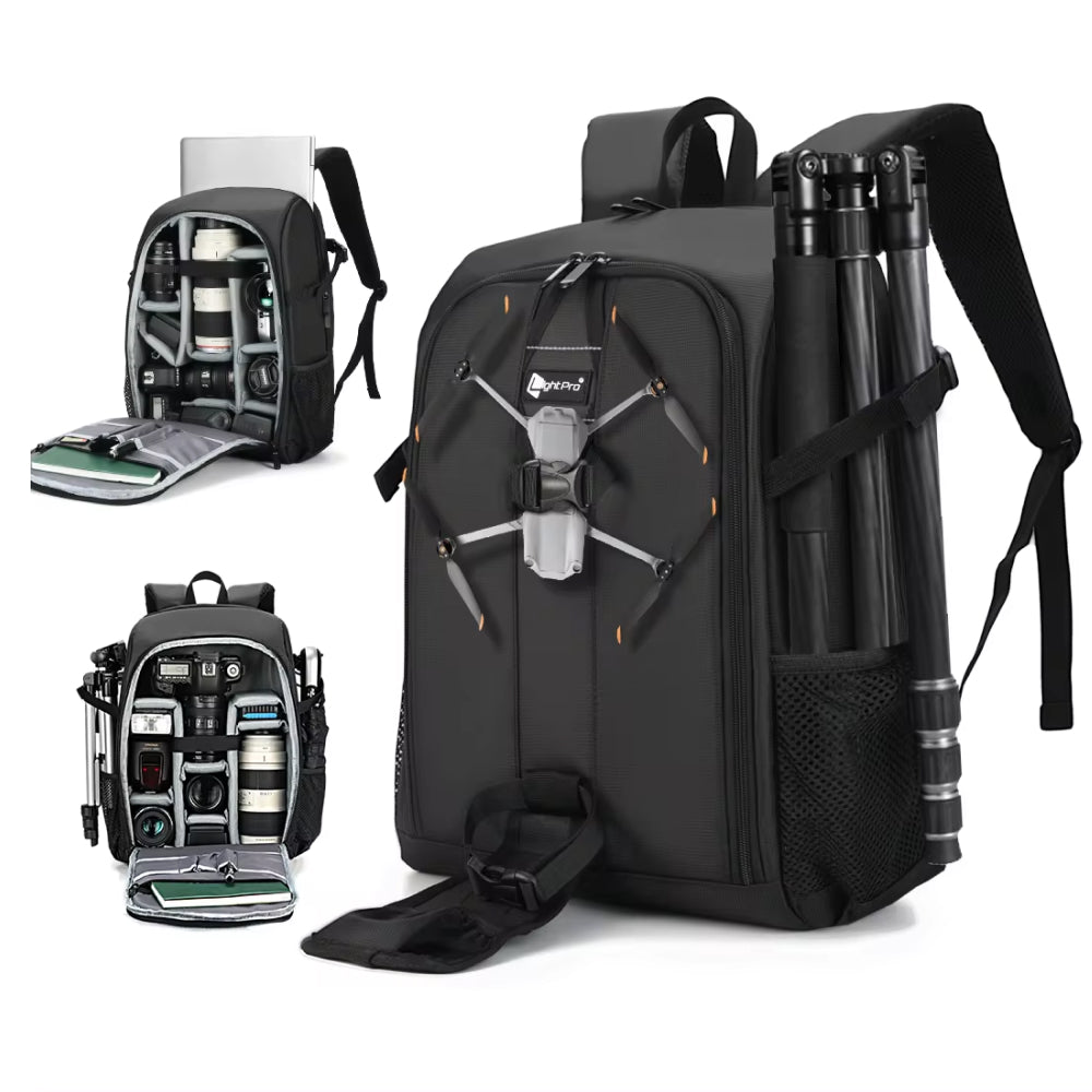 BowLift | Professional Camera Bag Backpack - Waterproof, Spacious, and Ideal for DSLR Gear