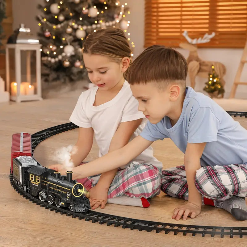 BowLift | PlayTrain – Classic Steam Train Set for Kids | Imaginative Railway Play