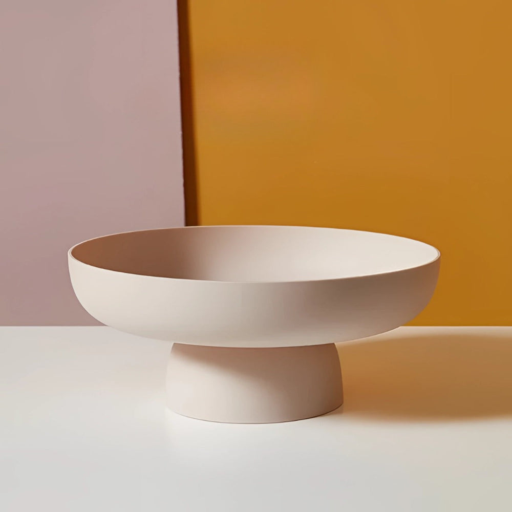 BowLift | Fruitful Elegance – Retro Fruit Bowl with Vintage Leaf Design & Ceramic Finish