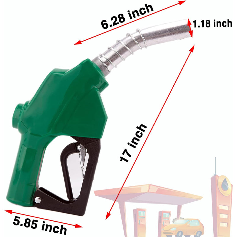 BowLift | 1-3/16"Automatic Fuel Nozzle,Car Fuel Filling Nozzle,Auto Shut-Off Fuel Nozzle, Suitable For Filling Diesel,Kerosene And Various Gasoline
