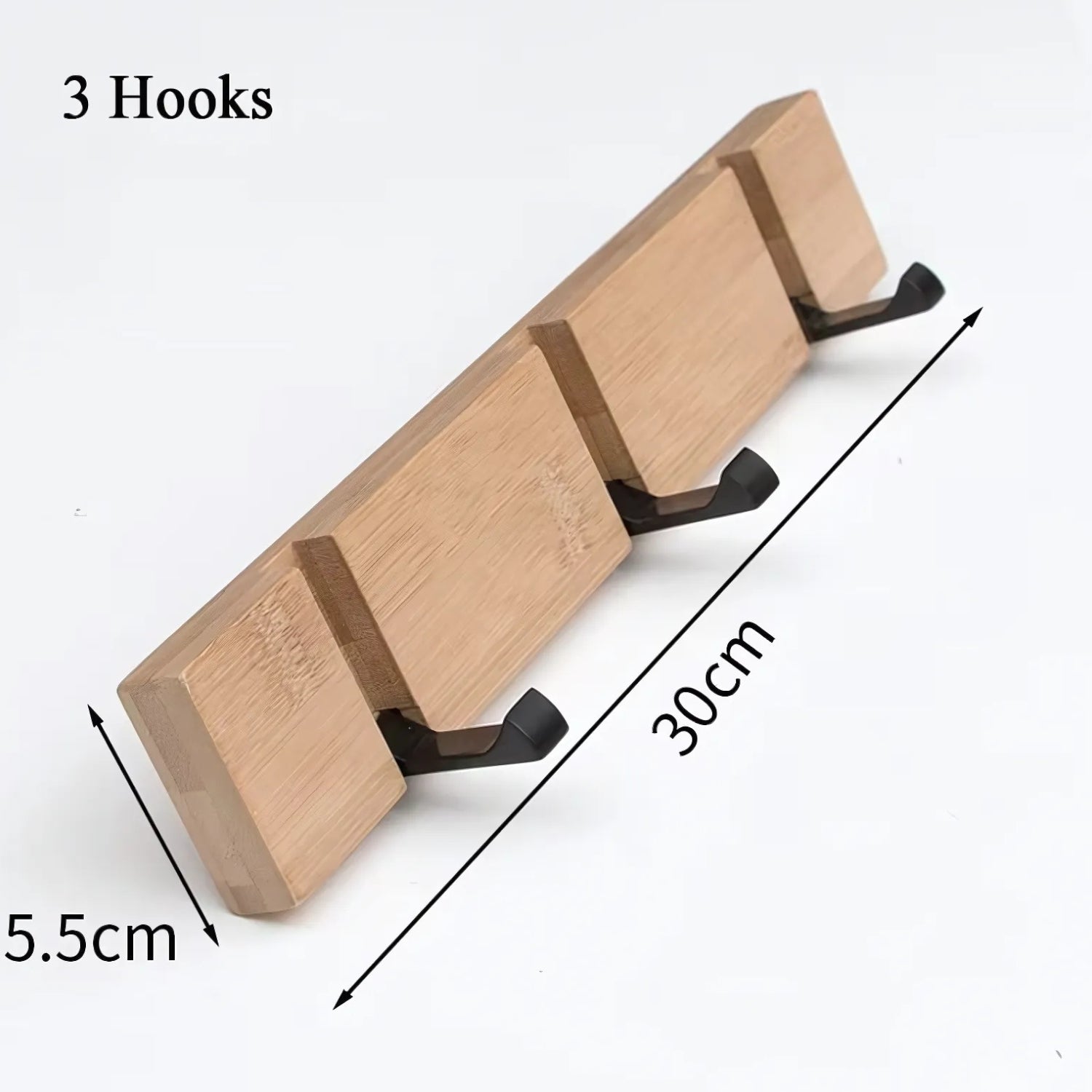 BowLift | Functional Flip Wooden Wall Hook Rack