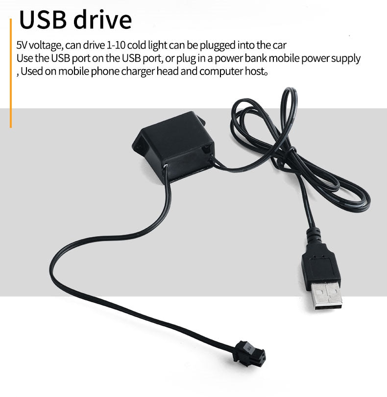 BowLift | Decorative LED light strip for car interiors