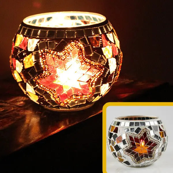 BowLift | Decorative Glass Candle Holder for Warm Light