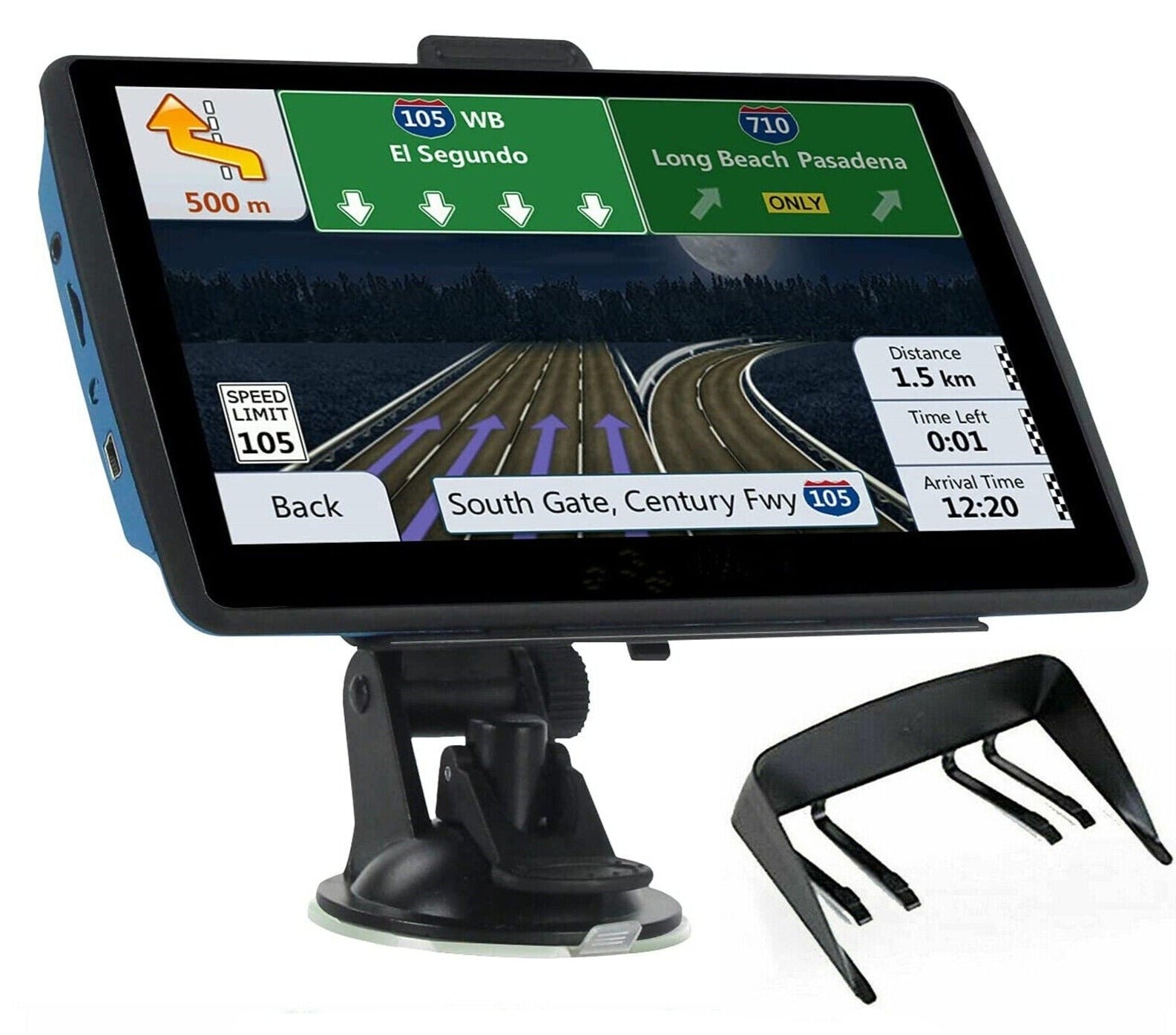 BowLift | 7" GPS Navigation System | Upgraded with Live Traffic Updates & Pre-Loaded UK & EU Maps for Cars and Trucks