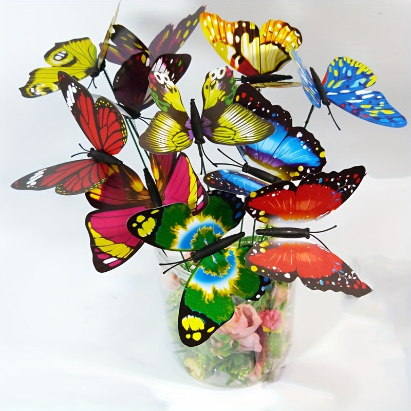 BowLift | Garden Butterfly Outdoor Decoration Stakes Set