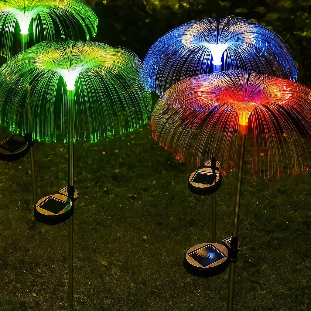 BowLift | Garden Solar Fireworks Lamp – Glows like a floating jellyfish