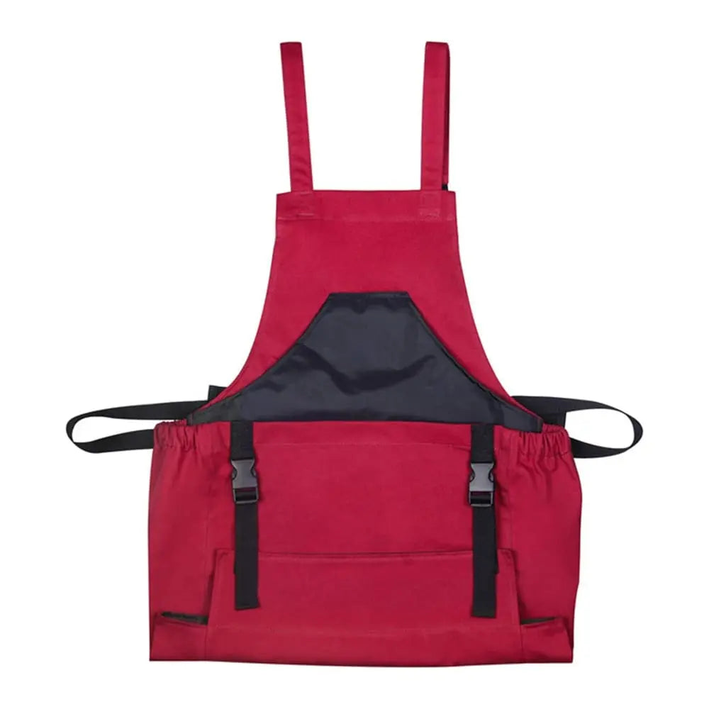 BowLift | Gardening apron with cross straps – Large emptying pocket & breast pocket