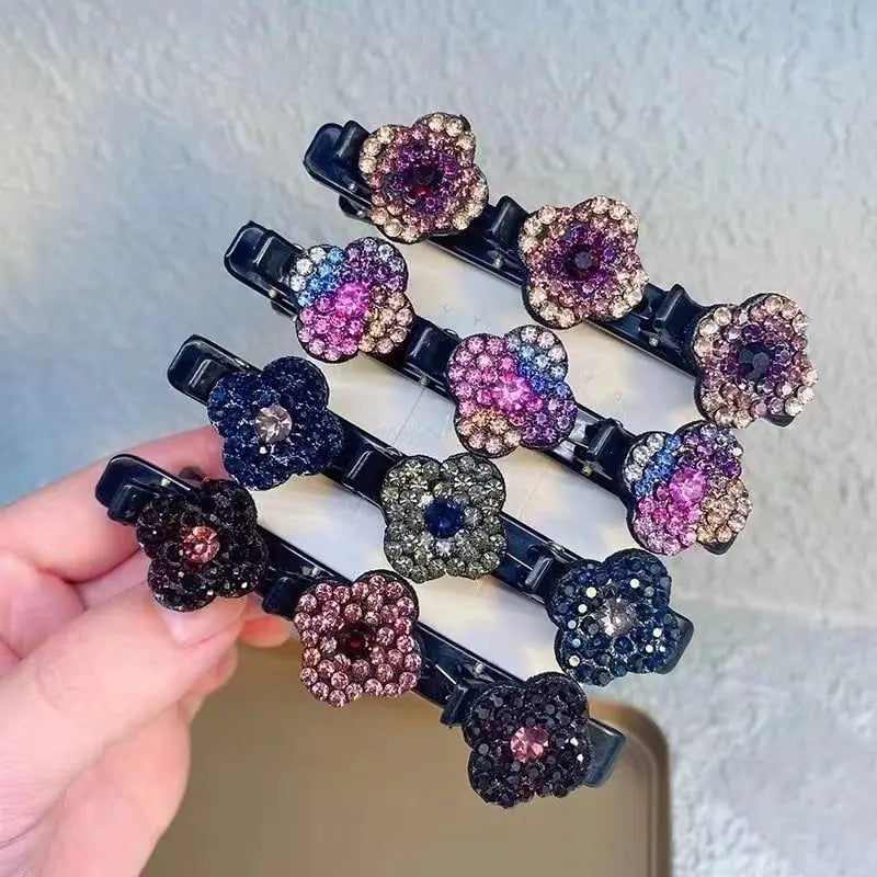 BowLift | Braided Crystal Hair Clip – Stunning Hold for Every Occasion
